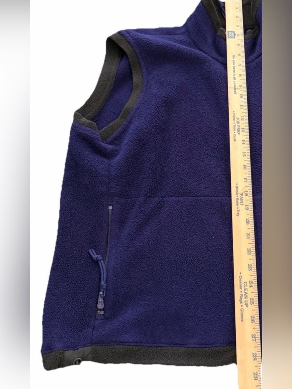 Vintage REI Vest Mens XL Purple Thaw Fleece Made In USA Hiking Outdoor - Picture 2 of 7